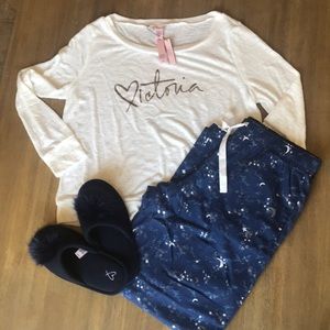 Victoria Secrets Pajama Set.